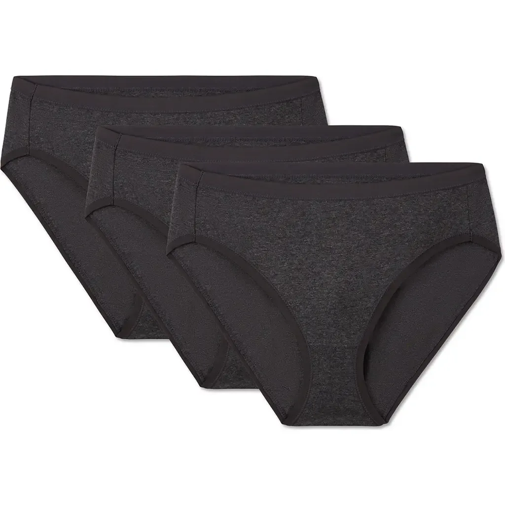 3-Pack Stretch Cotton Hipster Briefs by MeMoi