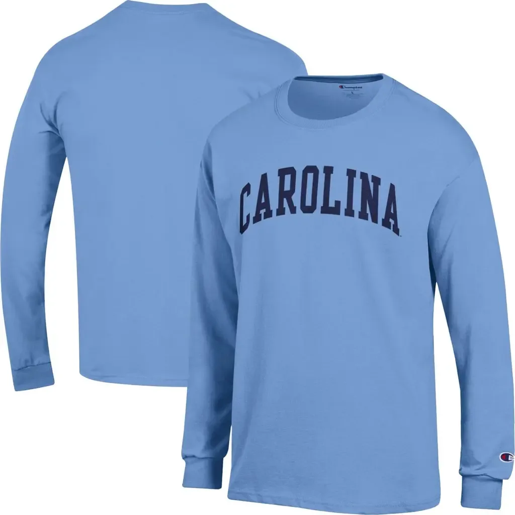 Champion Carolina Blue North Carolina Tar Heels Basic Arch T-Shirt