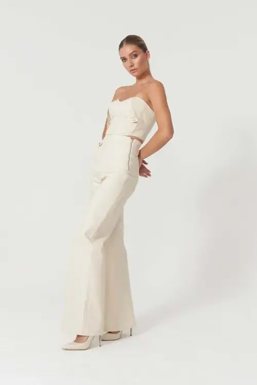 Chaby Wide Leg Pants by Jendue