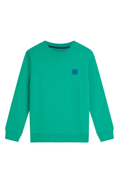 Logo Patch Organic Cotton Sweatshirt by Scotch & Soda