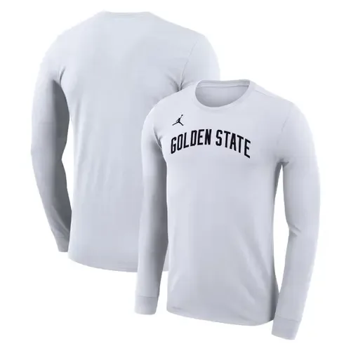 Jordan Brand Golden State Warriors Statement Edition Legend Performance Long Sleeve T-Shirt by Jordan Brand