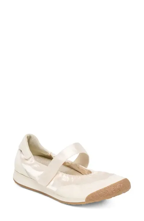 Spruce Ballet Sneaker in White Satin by Dolce Vita