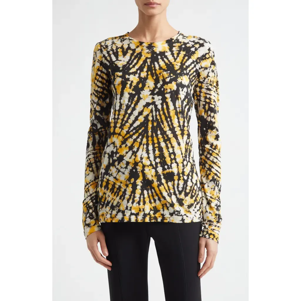 Mia Tie Dye Tissue T-Shirt by Proenza Schouler