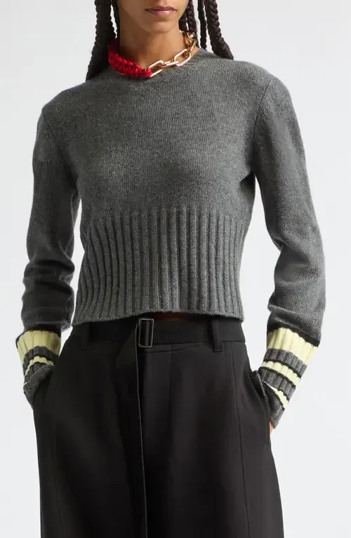 Wool Crewneck Sweater by PLAN C