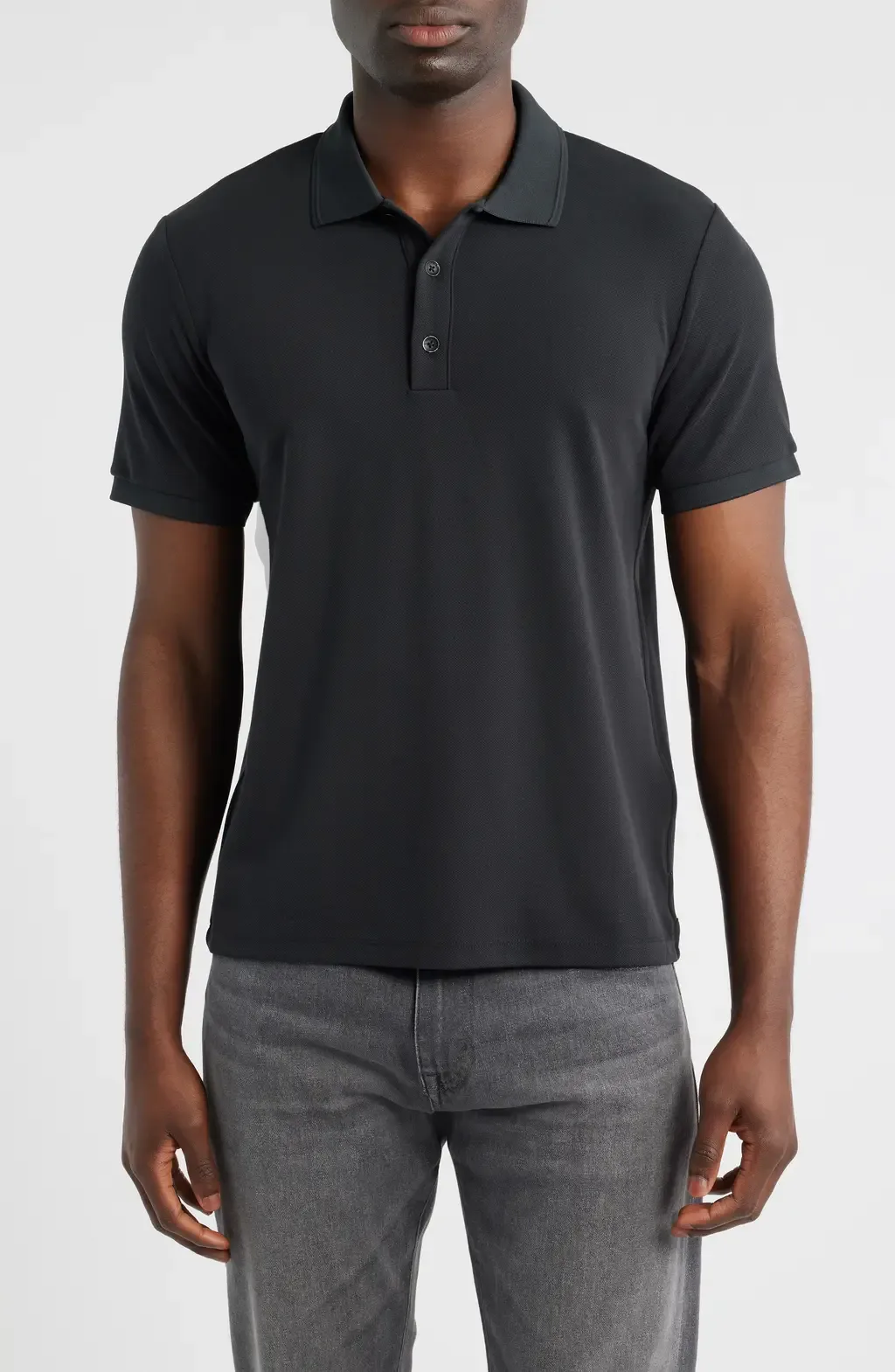 Slim Fit Tech Piqué Polo