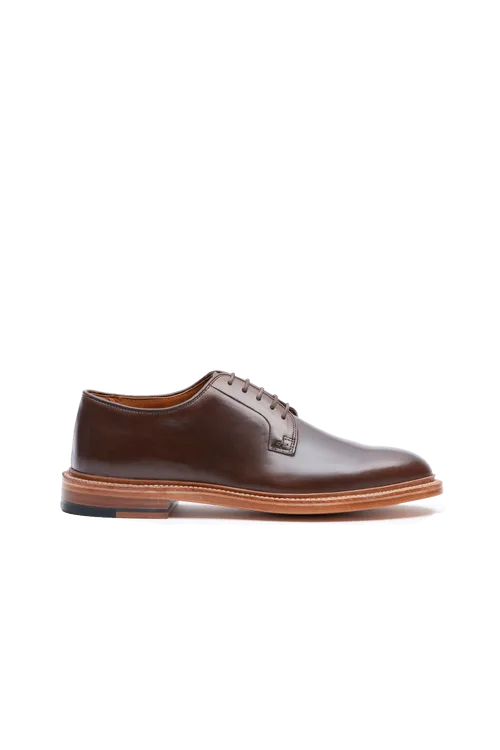 Plain Toe Shoe in Chromexcel by Grant Stone