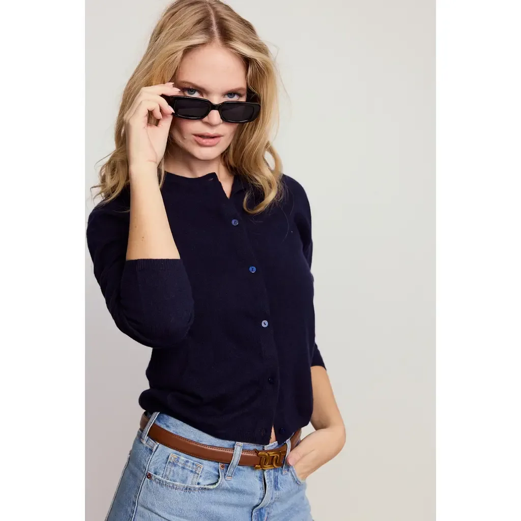 The Cashmere Crew Sweater by The Shirt by Rochelle Behrens