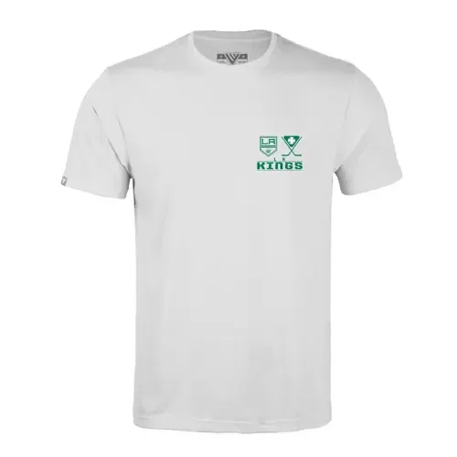 Levelwear White Los Angeles Kings St. Patrick's Day Richmond T-Shirt by LEVELWEAR