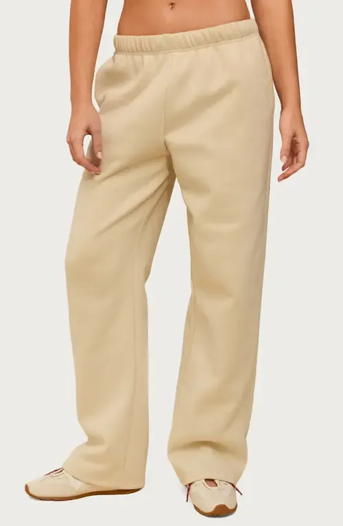 Kyrie Cotton Blend Sweatpants by EDIKTED
