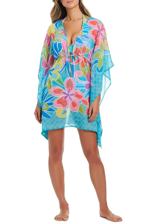 Sheer Cover-Up Caftan by Rod Beattie