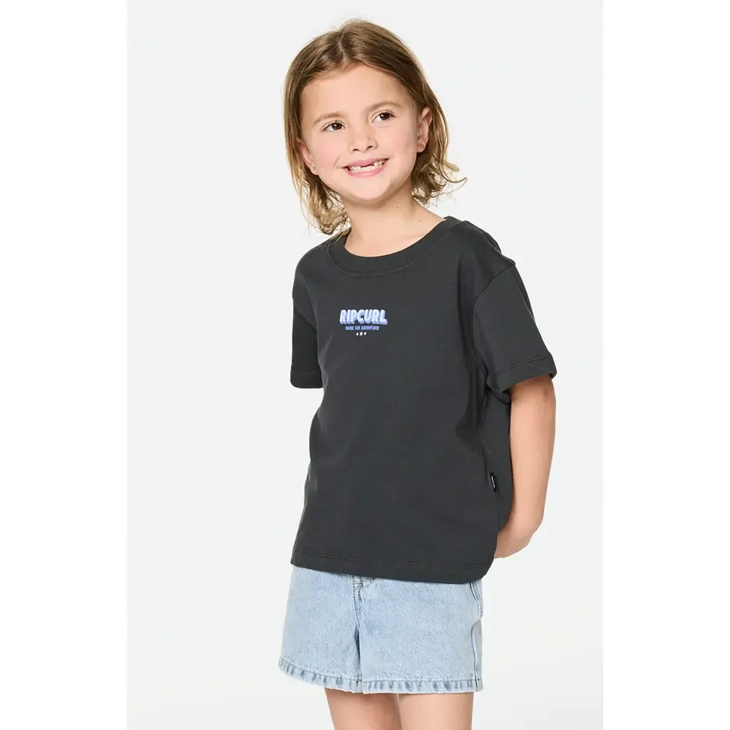 The Road Graphic Cotton T-Shirt by Rip Curl