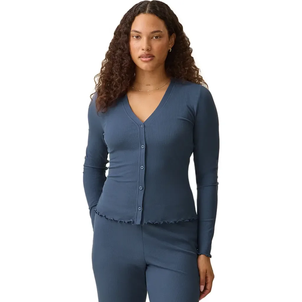 Ribbed Modal Cardigan by Kindred Bravely
