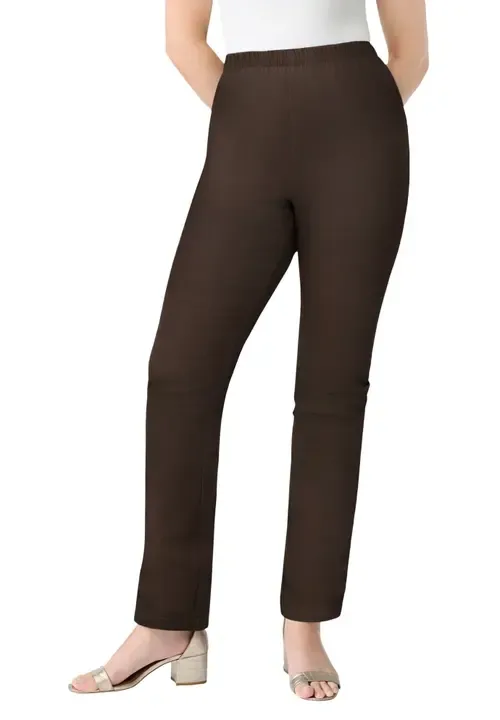 Comfort Stretch Straight Leg Jean by Roaman's
