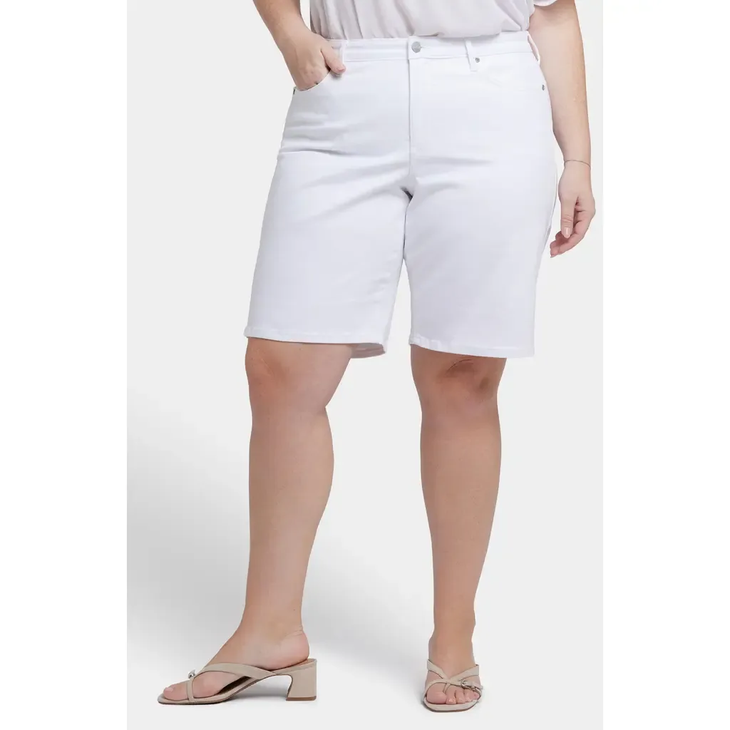 Lilly Straight Leg Denim Shorts by NYDJ