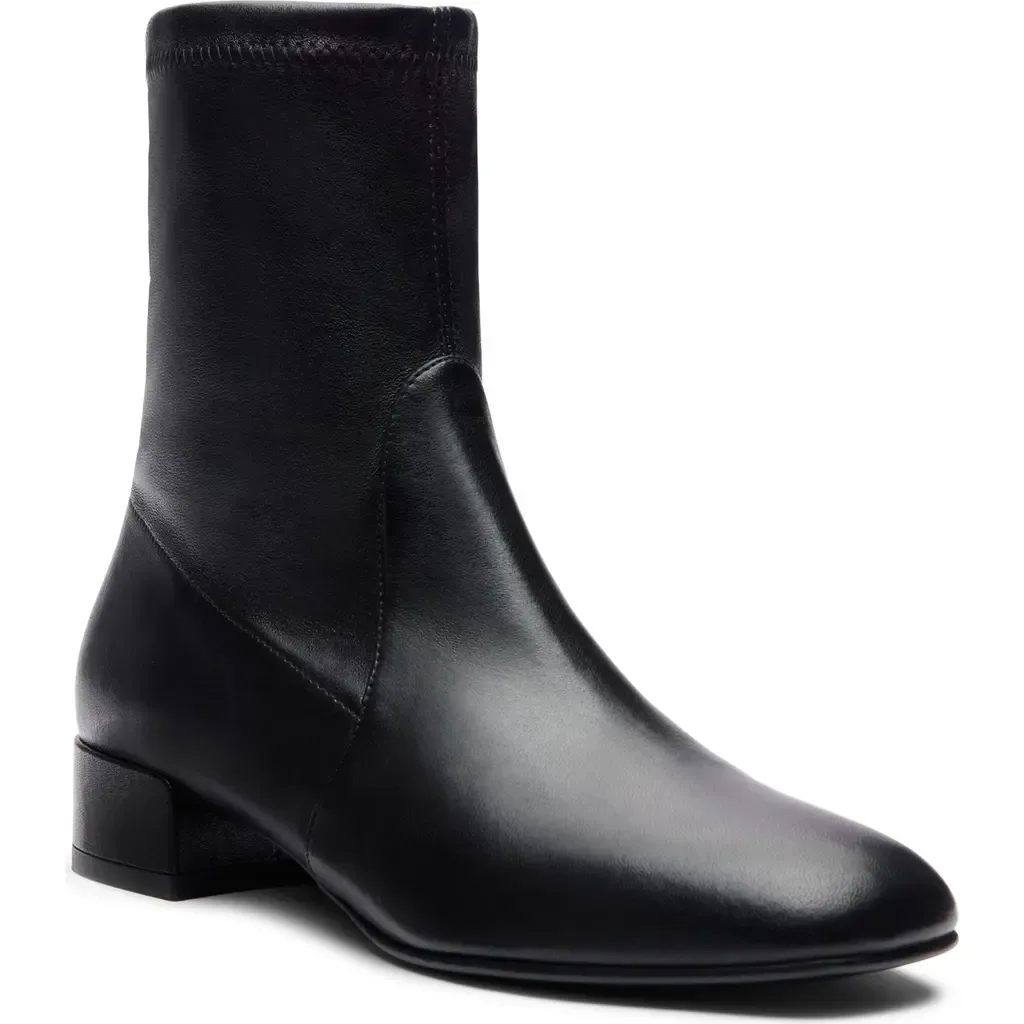 Bacari Leather Bootie by Stuart Weitzman