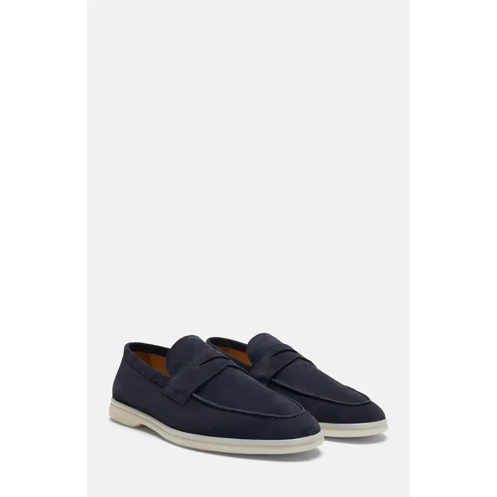Luciano Loafers in Grey - Suede