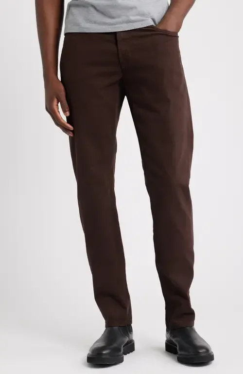 Everett Stretch Sateen Slim Straight Pants