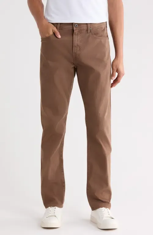 Everett Stretch Sateen Slim Straight Pants