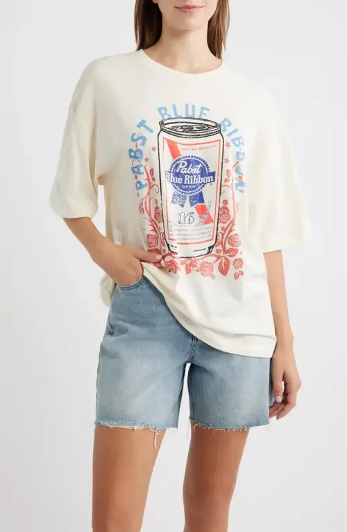 PBR Rose Can Graphic T-Shirt by GOLDEN HOUR