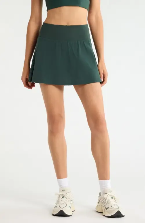 Super Set High Waist Pleated Skort
