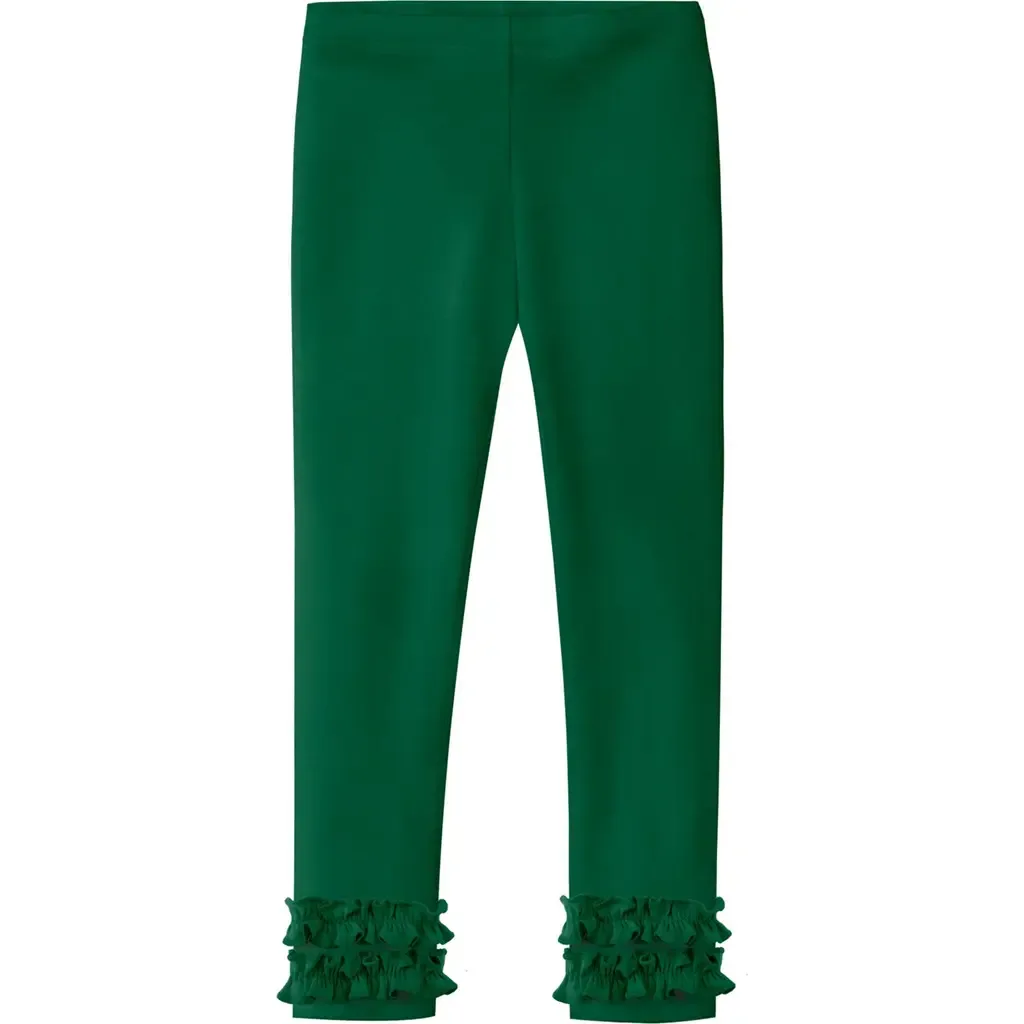 Soft 100% Cotton Ruffle Leggings by CITY THREADS