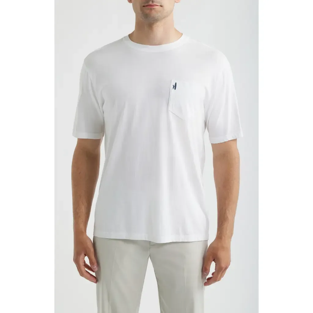 Shoreline Cotton Blend Pocket T-Shirt by johnnie-O