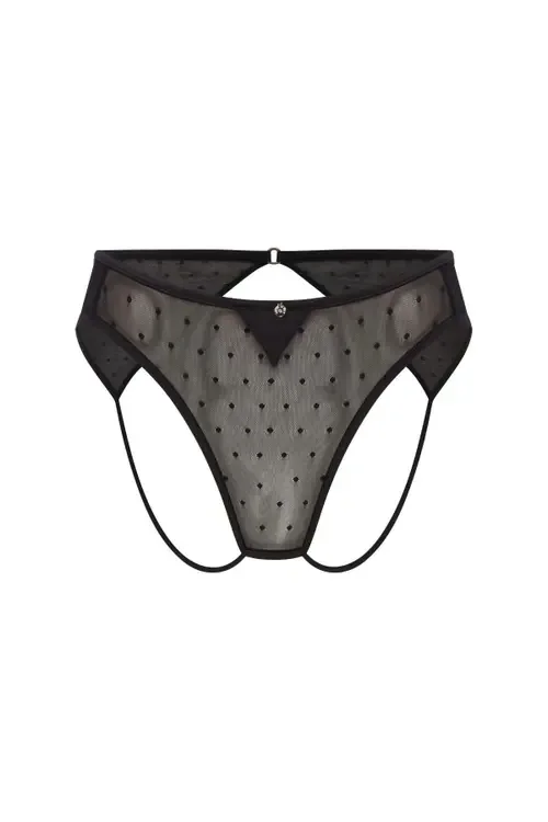 Matilda Ouvert Lace Panties by House Of Silk