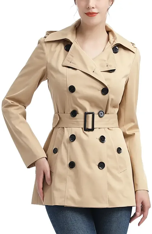 Noa Short Trench Coat