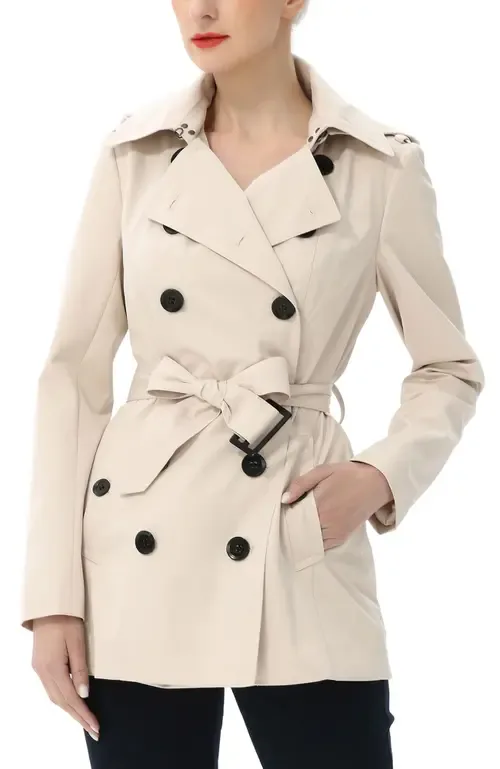Noa Short Trench Coat by Kimi & Kai