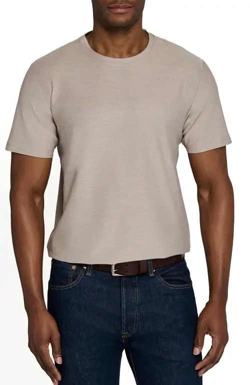 Solid Mapleton Luxe Cross Dyed T-Shirt by Brooklyn Brigade