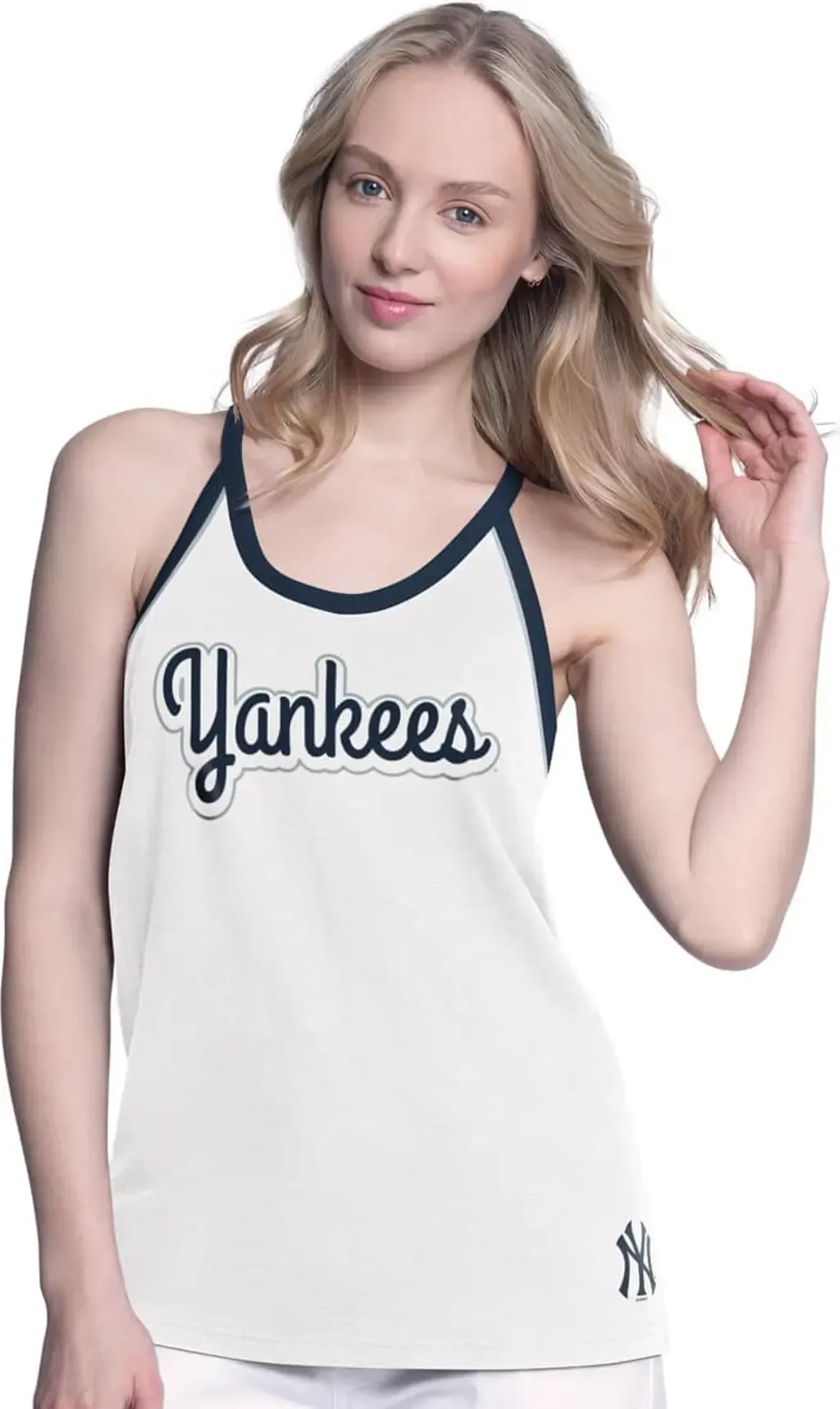 G-III 4Her by Carl Banks New York Yankees Curveball Tank Top