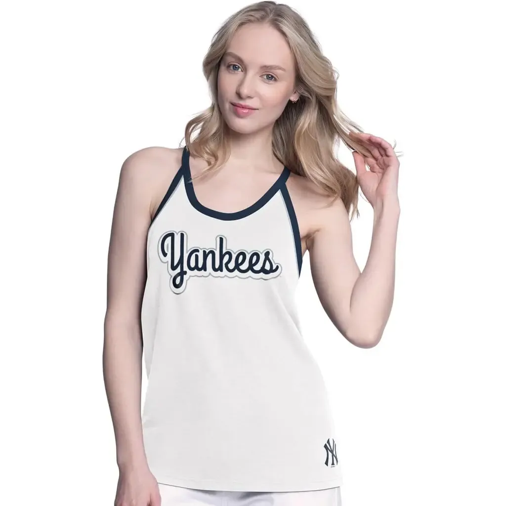 G-III 4Her by Carl Banks New York Yankees Curveball Tank Top