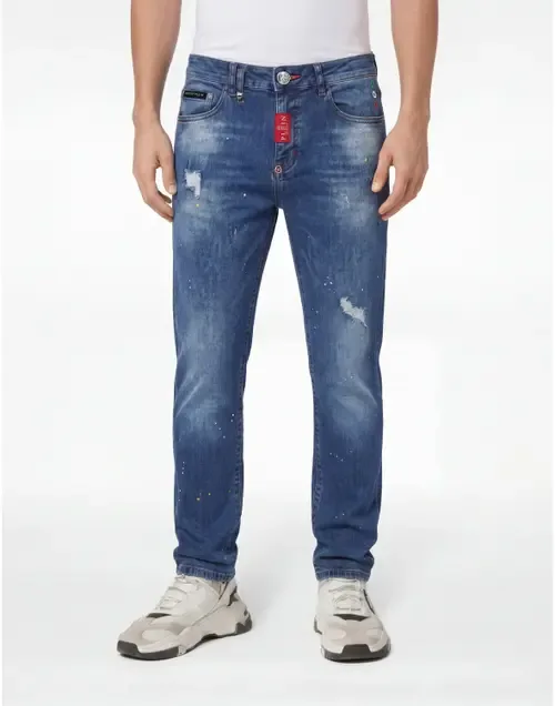 New Tapered Fit Jeans Basic by PHILIPP PLEIN