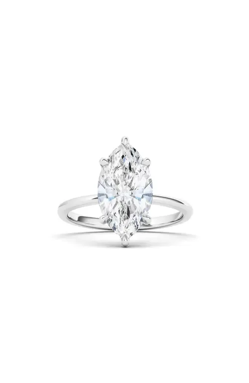 Marquise Cut Lab Created Diamond Ring by HauteCarat