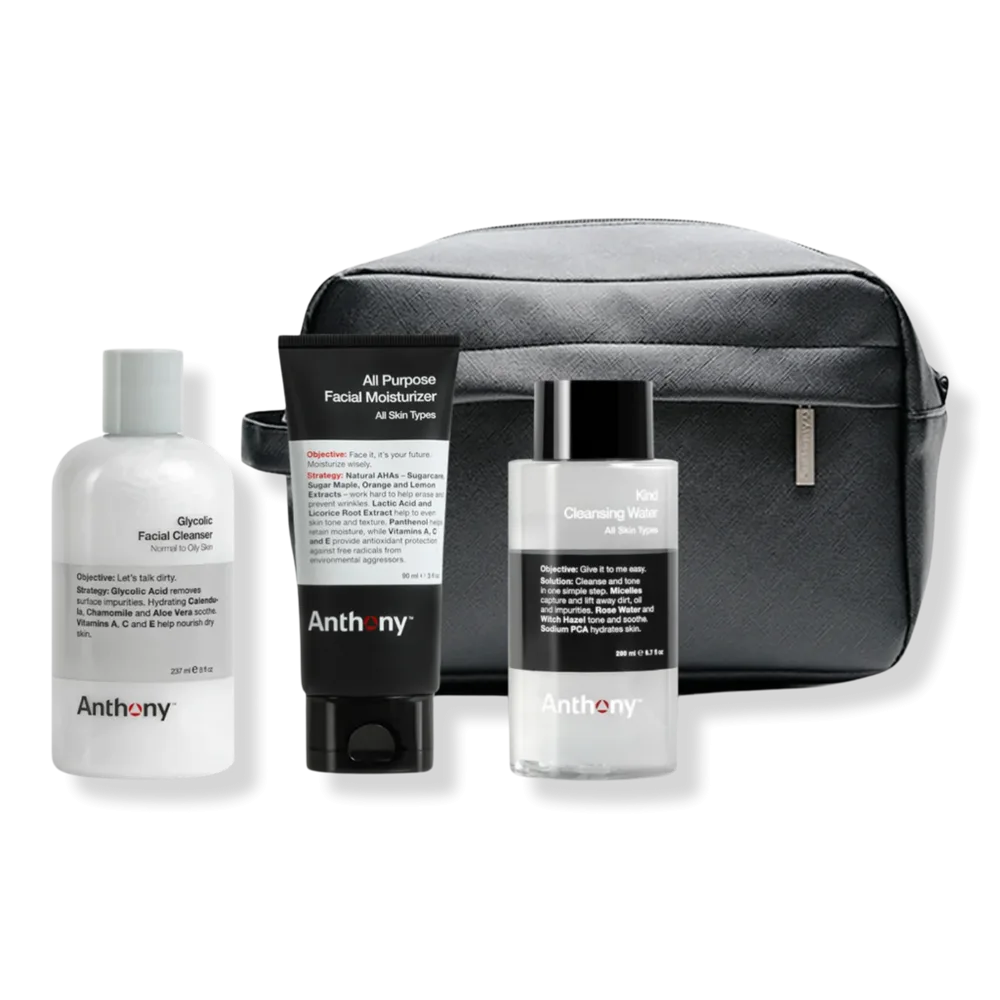 Back to Basics Set with Dopp Bag by Anthony