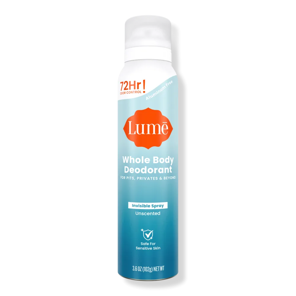 Whole Body Deodorant Invisible Spray - Unscented by Lume