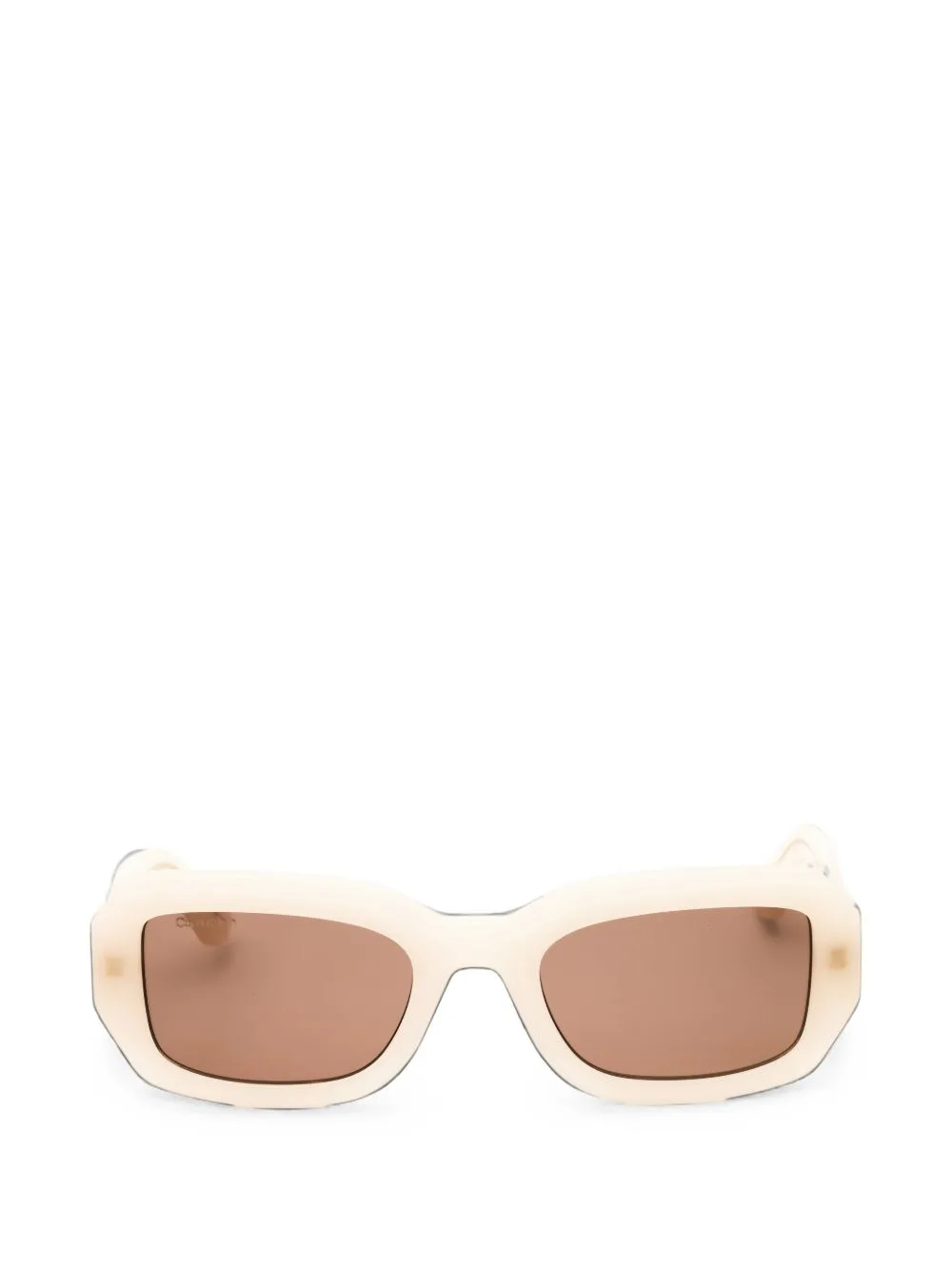Modified Rectangle-Frame Sunglasses by Calvin Klein