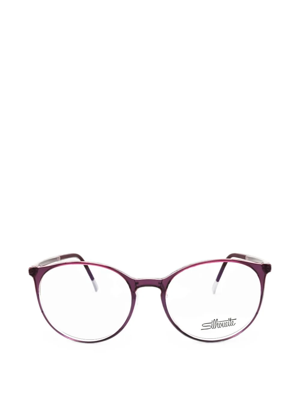 SPX Illusion Round-Frame Glasses by Silhouette