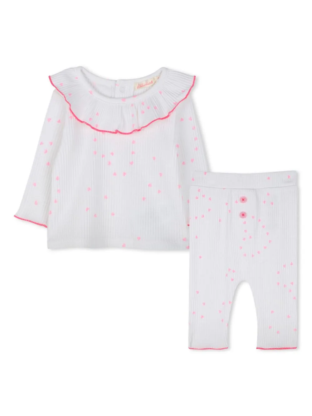 Heart-Print Set by Billieblush