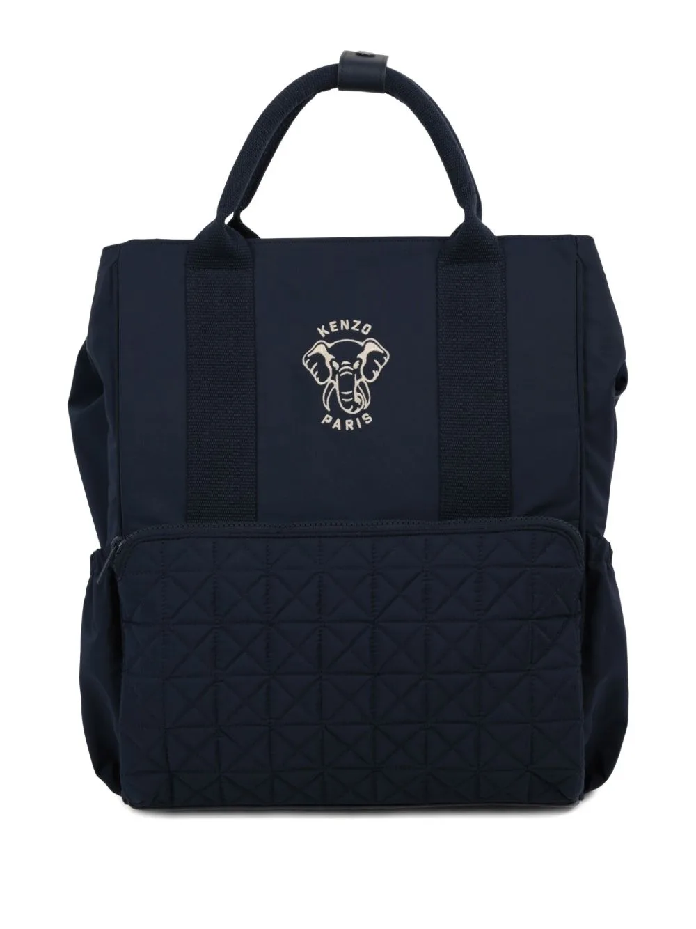 Quilted-Panel Changing Bag by Kenzo Kids