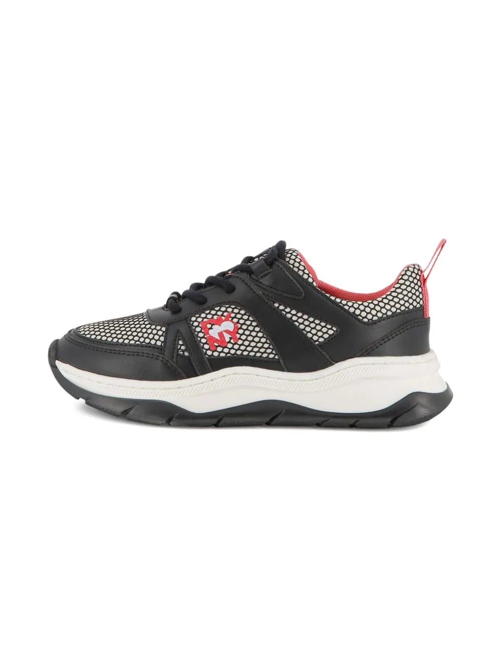 Logo-Embellished Lace-Up Sneakers by Dkny Kids