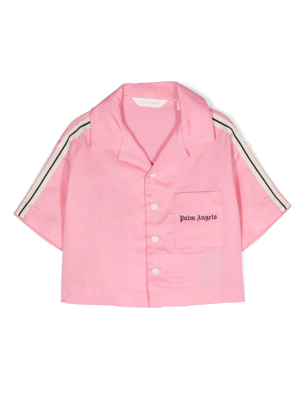 Track Cropped Shirt by Palm Angels Kids