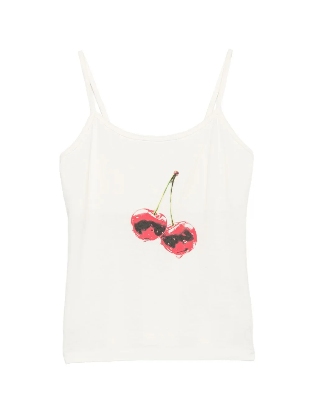 Cherry Cholita Tank Top by Willy Chavarria