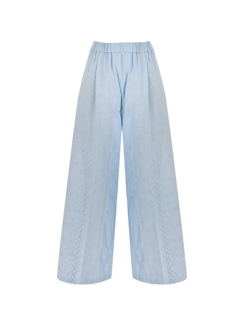 Embroidered Palazzo Pants by Semicouture