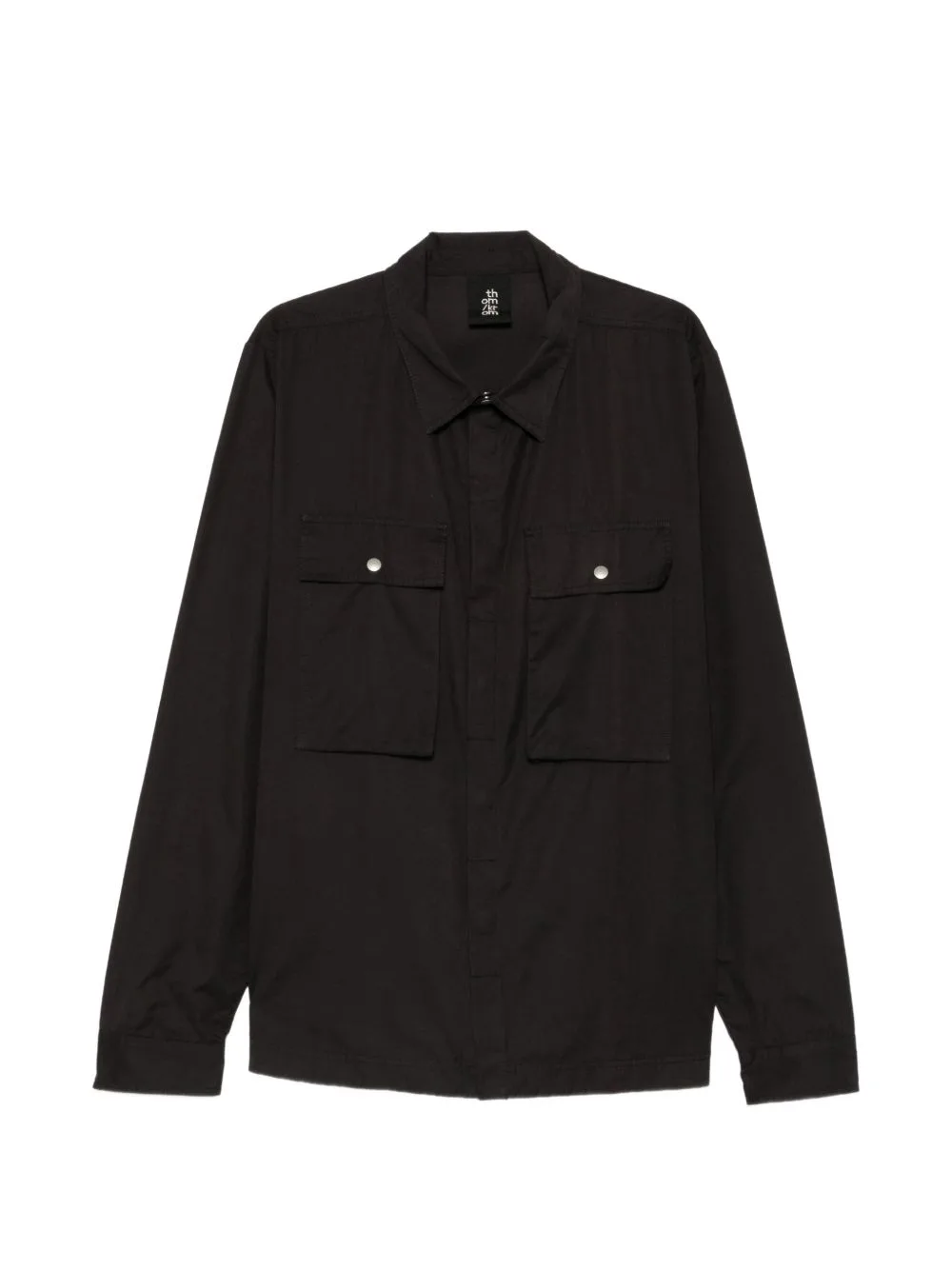 Flap-Pocket Long-Sleeve Shirt by Thom Krom