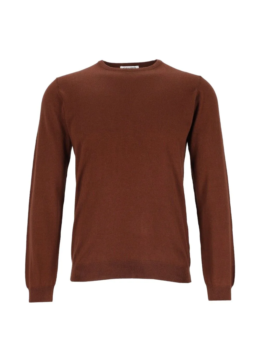 Crew-Neck Long-Sleeve Sweater by Al Duca D'Aosta 1902