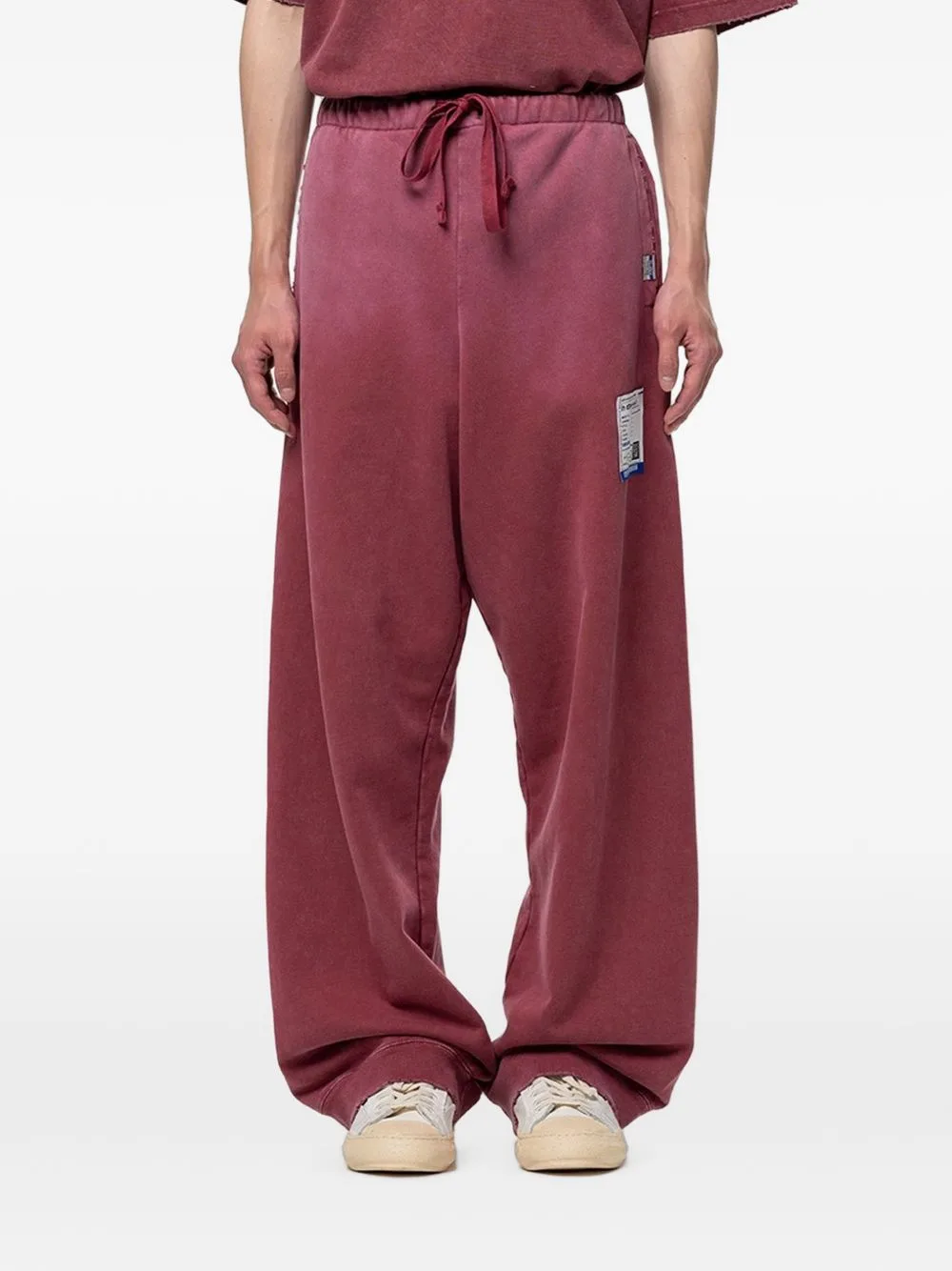 Sun-Faded Like Distressed Pants by Maison MIHARA YASUHIRO
