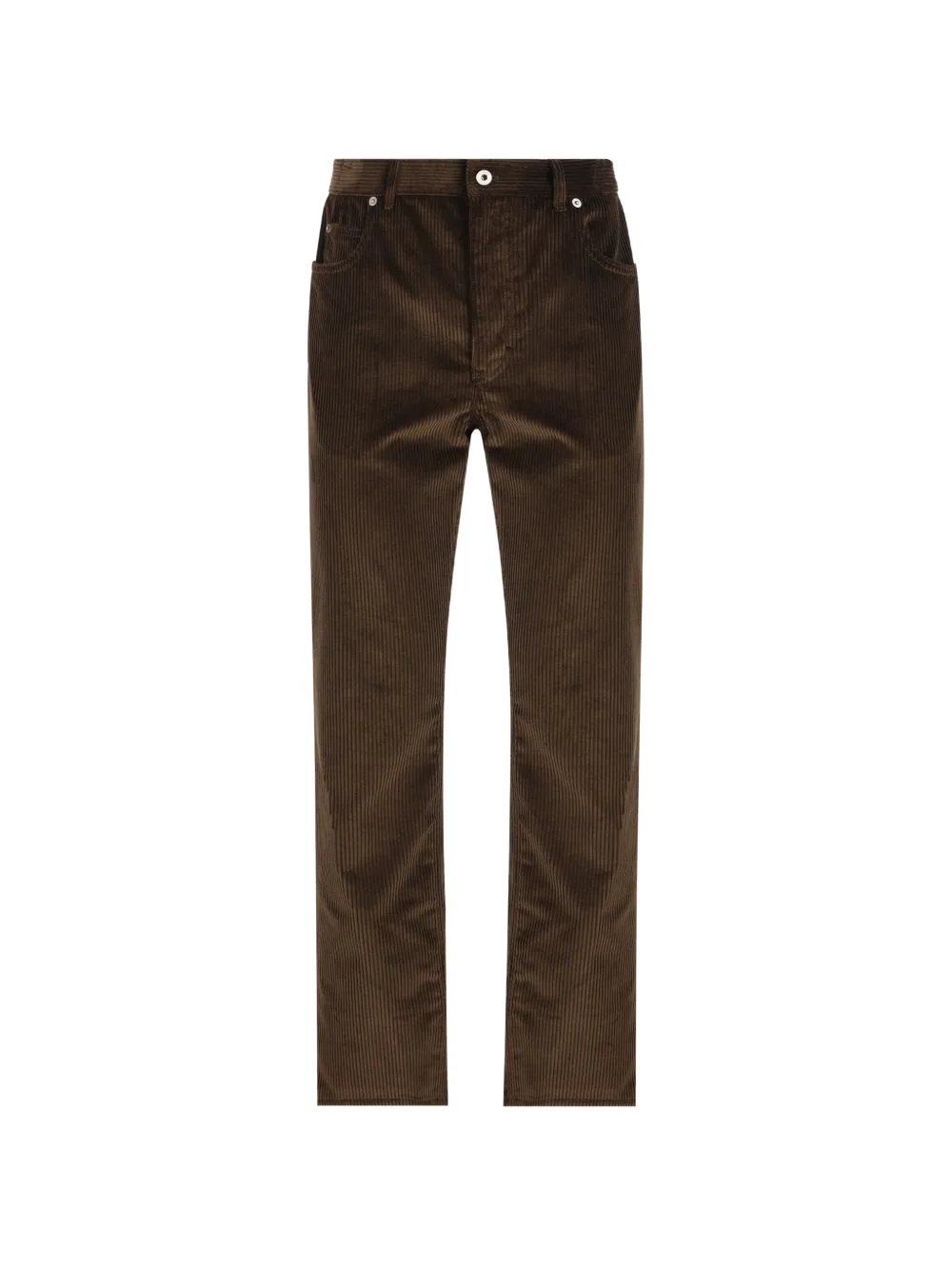 Straight-Leg Corduroy Trousers
