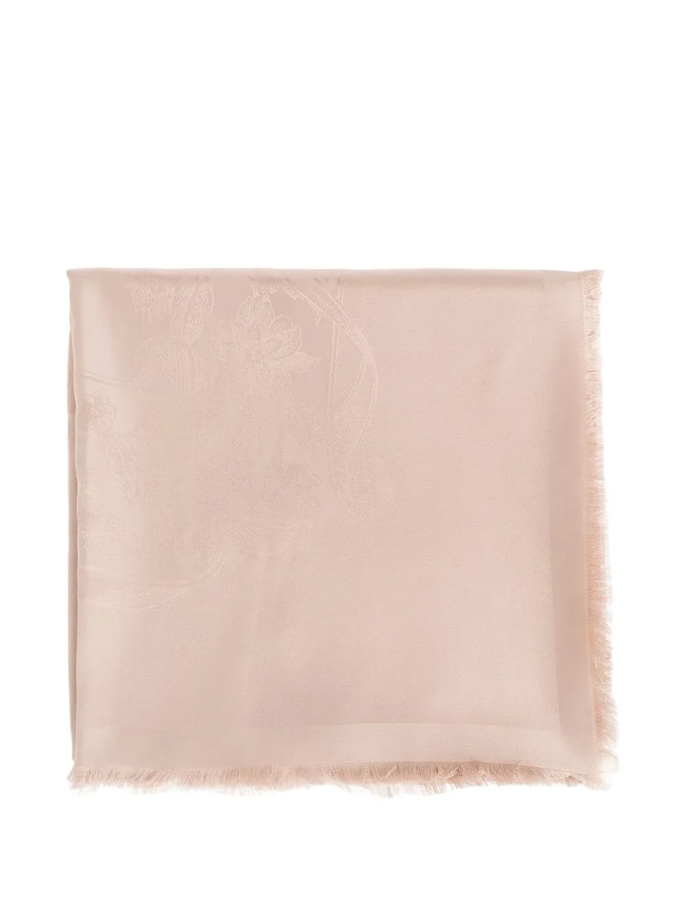 Jacquard Frayed-Edge Scarf by Ferragamo