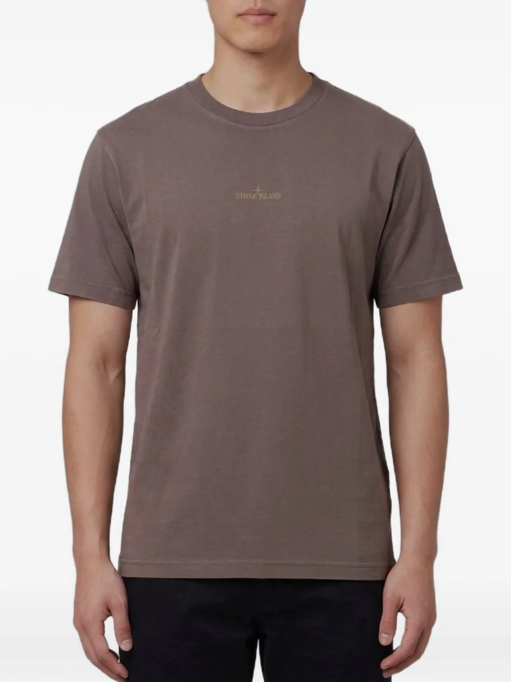 Desert Print Logo-Print T-Shirt